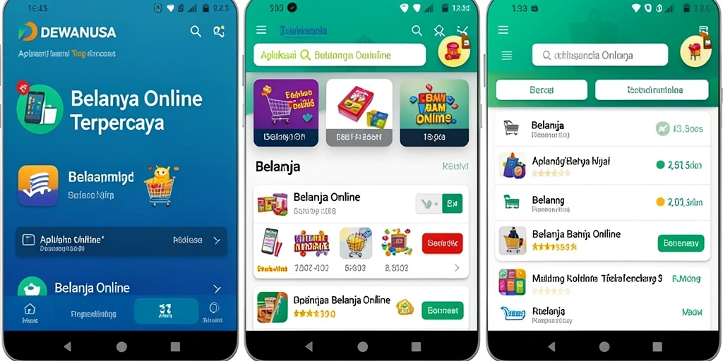 Antarmuka DEWANUSA yang menarik dan mudah digunakan untuk belanja online.