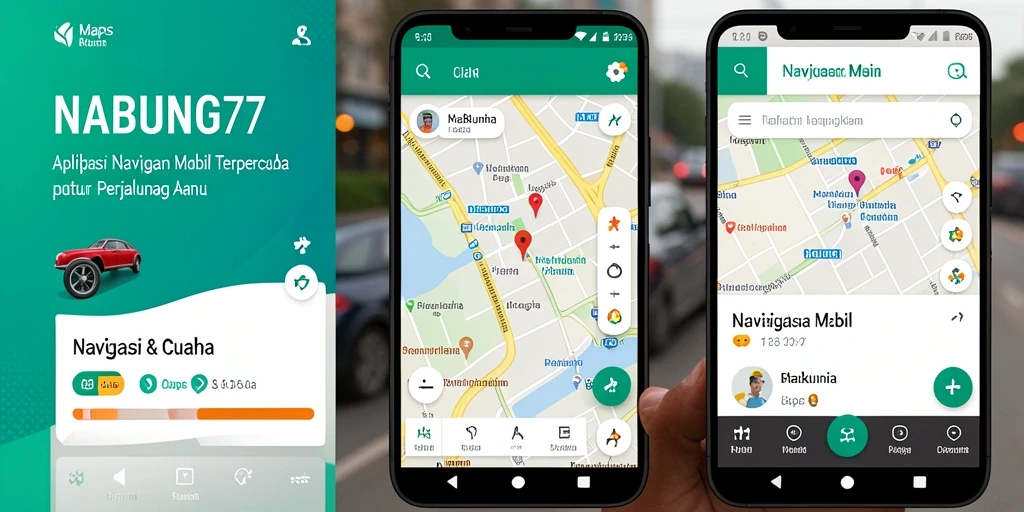 Tampilan antarmuka aplikasi NABUNG77 yang sederhana dan informatif.