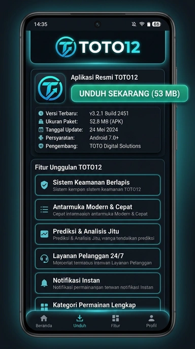Unduh dan Instal APK toto12 untuk Android Indonesia