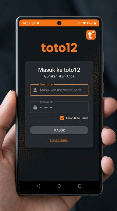 Panduan Masuk Akun toto12 Untuk Pengguna Android